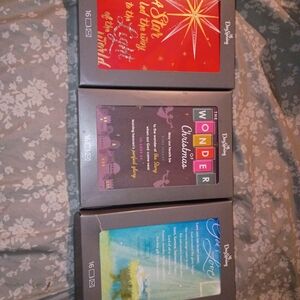 Christmas Card Set - Red, Black, Blue